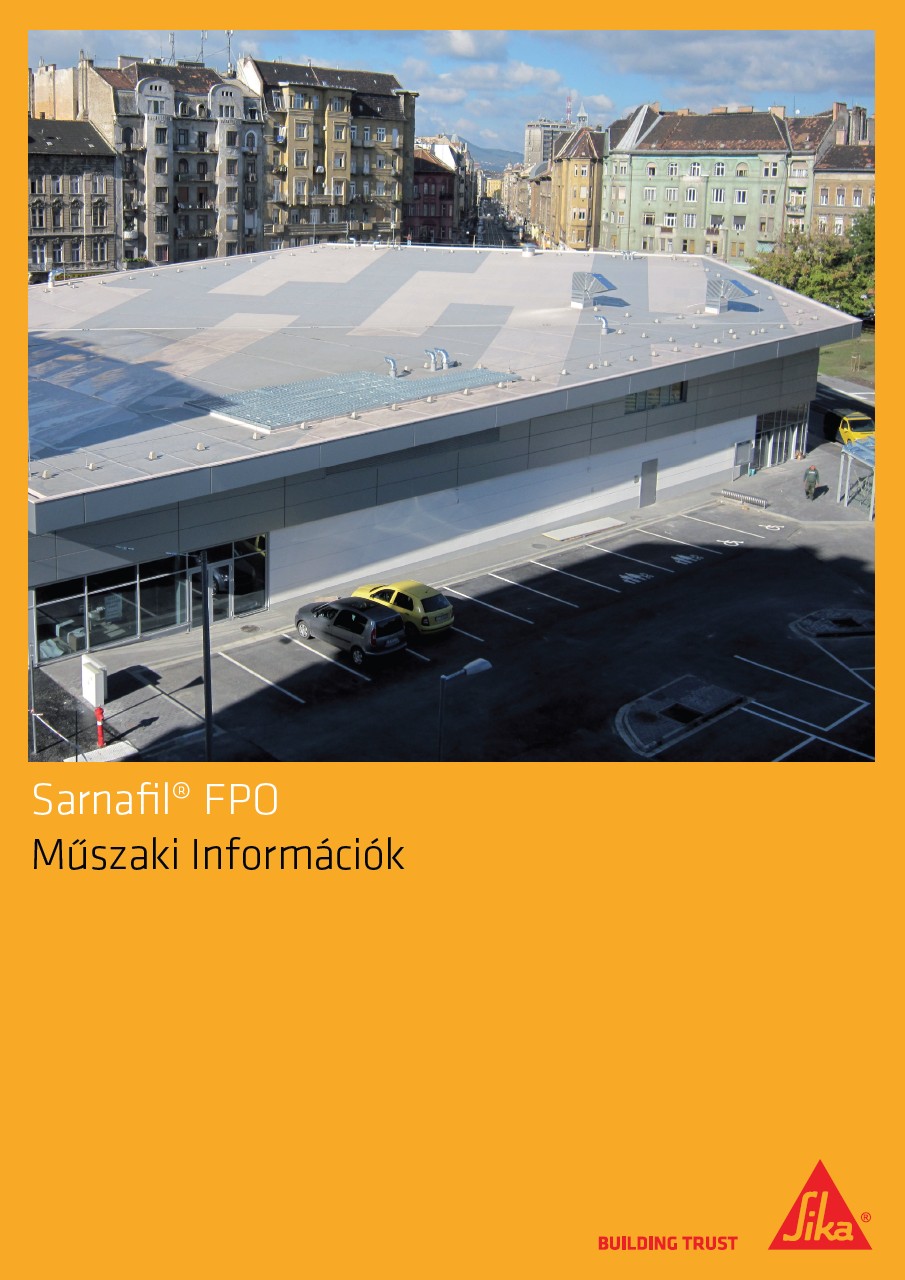Sarnafil - FPO tetőszigetelési tervezési segédlet